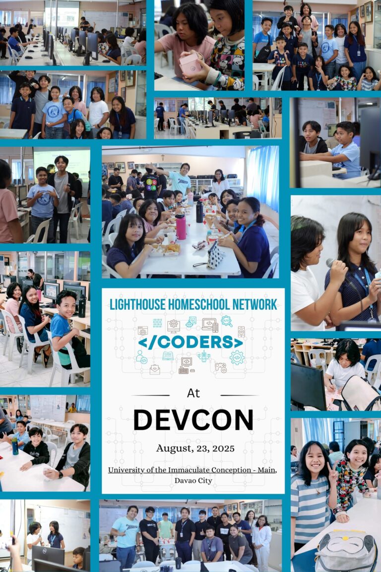 Coders at DEVCON Kids Davao Code Camp 2025